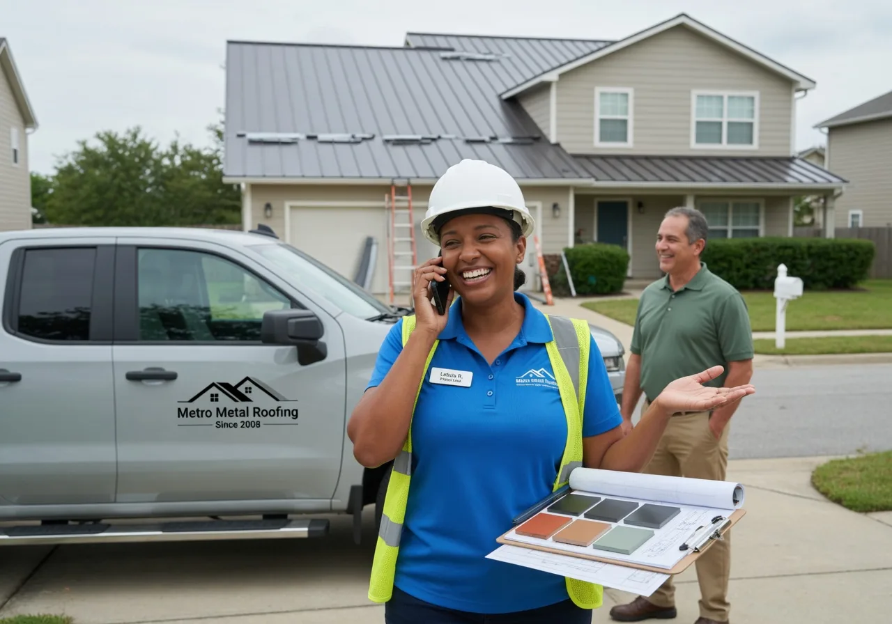 Storm Damage Metal Roof Repair in Wilkesville, OH